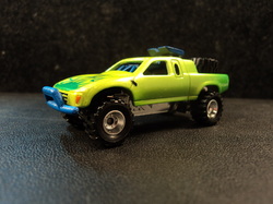 custom hot wheels airbrushed toyota truck