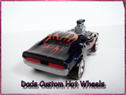 Customized Rodger Dodger Hot wheels airbrushed diecast