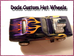 Customized Rodger Dodger Hot wheels airbrushed die cast