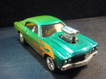ustomized 70 chevelle hot wheels die cast car