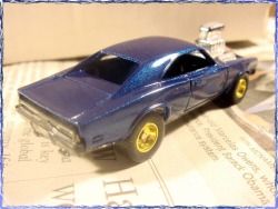 Customized 69 charger hot wheels
