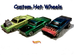 custom Hot wheels airbrushed diecast cars