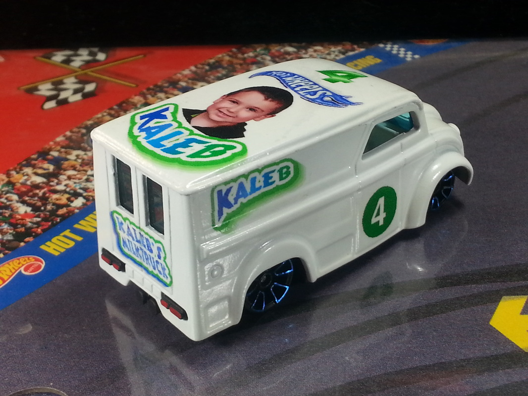 custom hot wheels dairy delivery