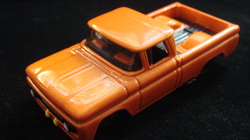 Orange crush custom 62 chevy hot wheels truck