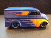 Custom airbrushed hot wheels dairy delivery hot wheels die cast car